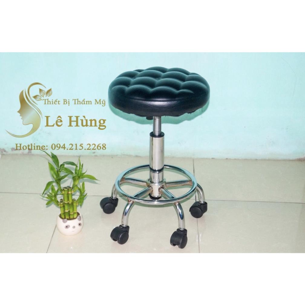 Ghế Spa DA MÚI Chân Xoay Loại Đẹp( hàng có sẵn )