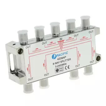 Bộ chia truyền hình cáp, chia chảo pacific 2,3,4,6,8 ngõ - chính hãng bh 12 tháng