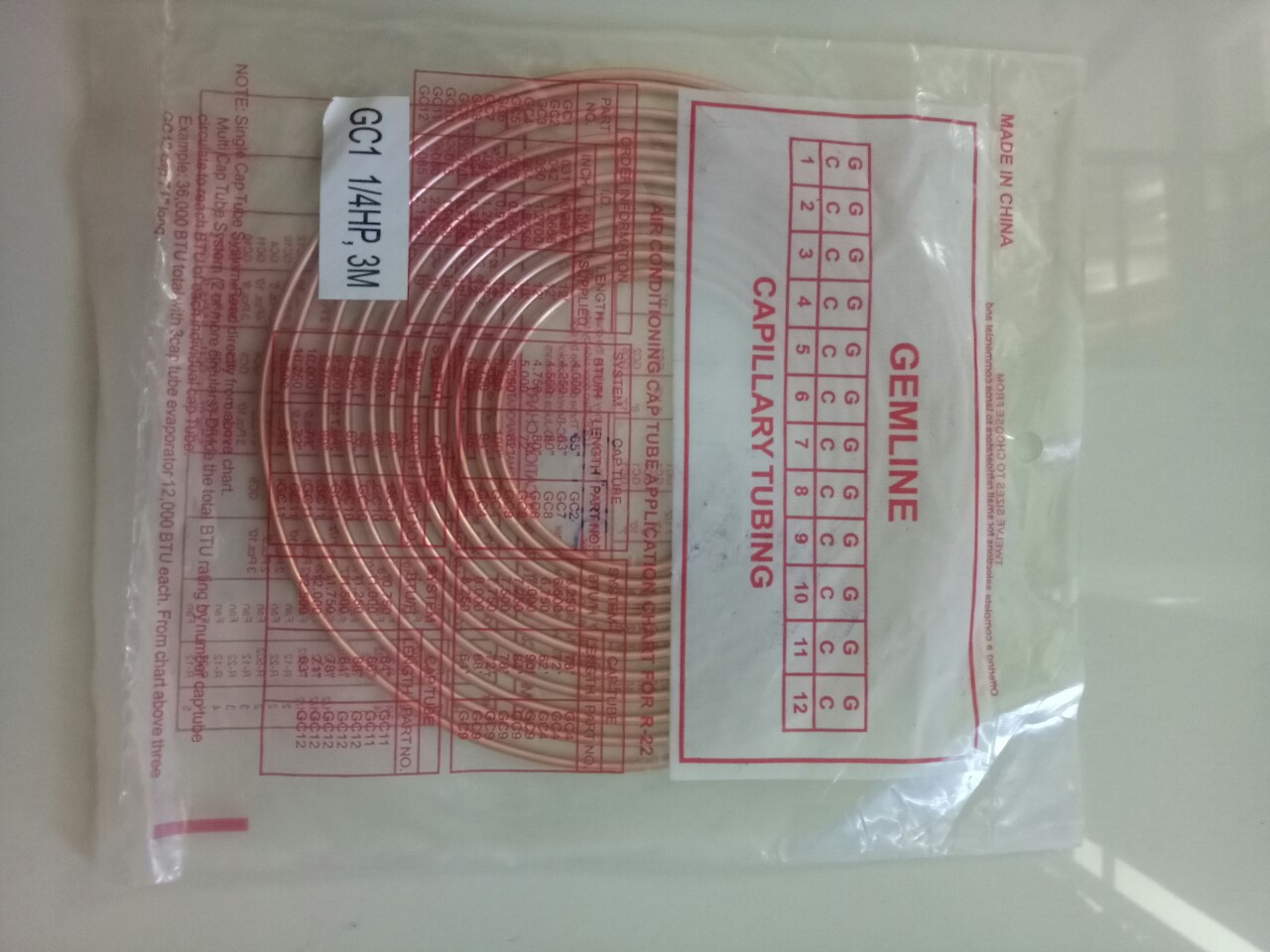 Cáp tủ lạnh-1/6hp, 1/8hp