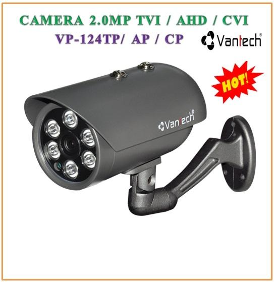 [HCM]Camera HD-TVI 2.0MP Vantech VP-124TP