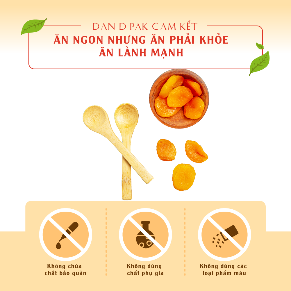 [Chính hãng] Mơ Khô 380g Dan D Pak