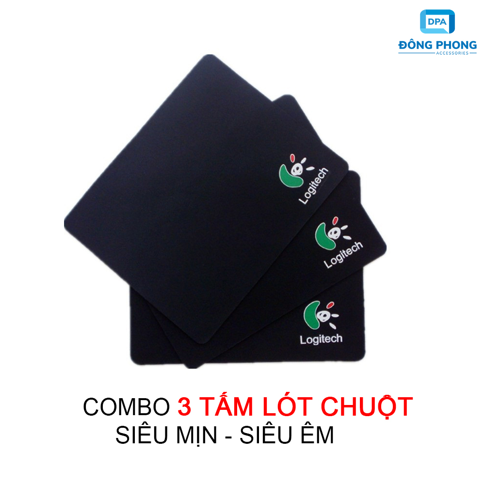 Combo 3 Miếng Lót Chuột Logitech Giá Rẻ