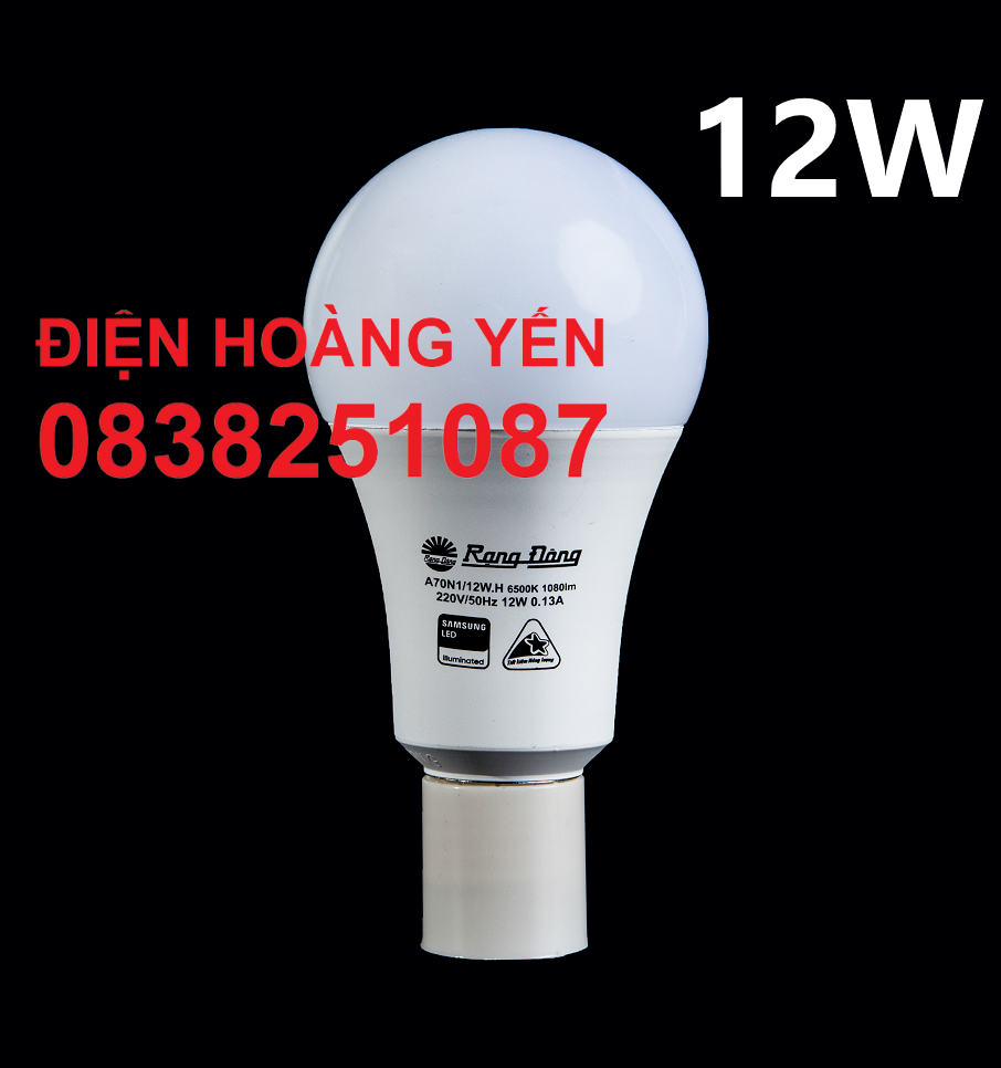 [HCM] đèn Led Bulb 12W rạng đông