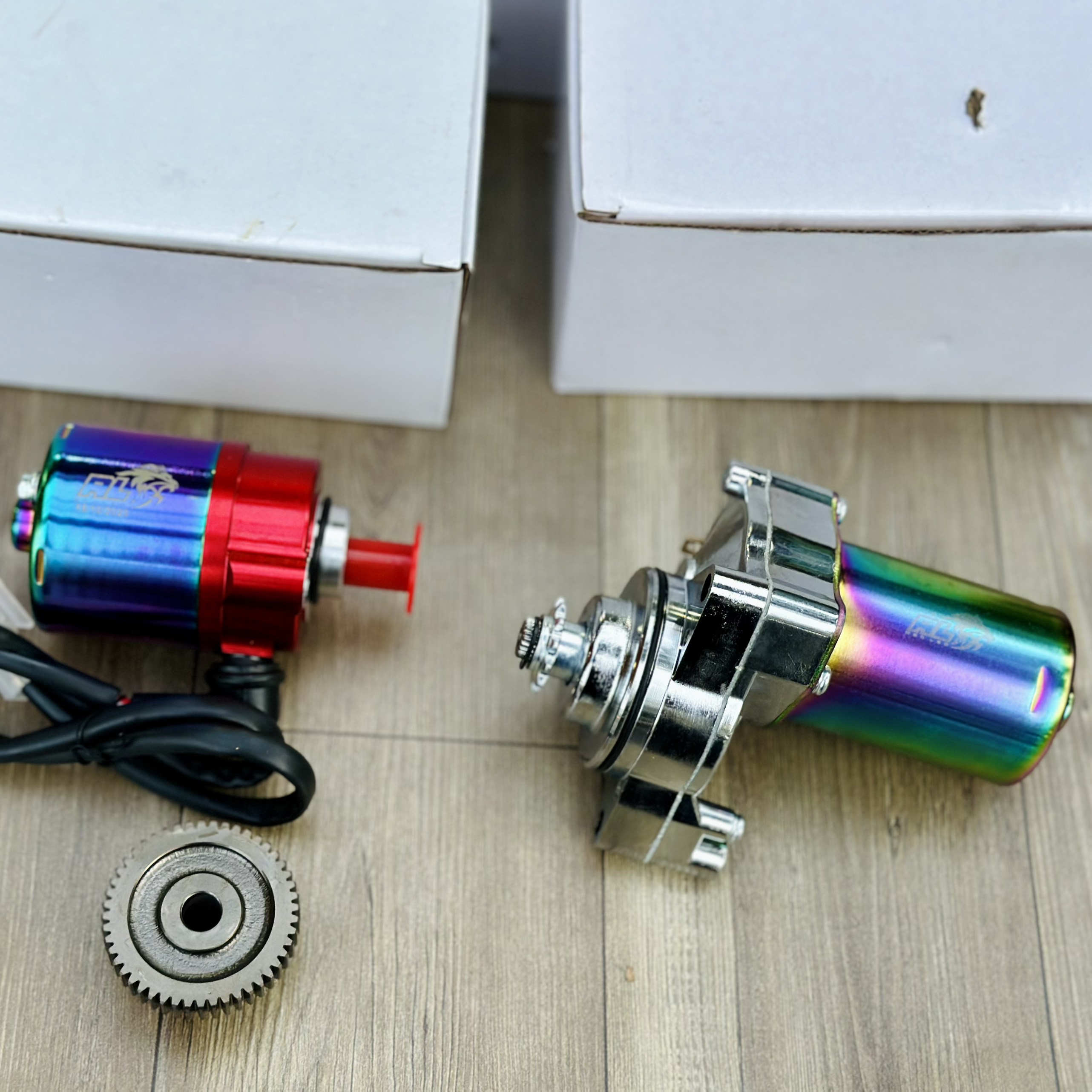 Đề Độ Redleo Exciter lắp đặt như zin nhiều dòng xe