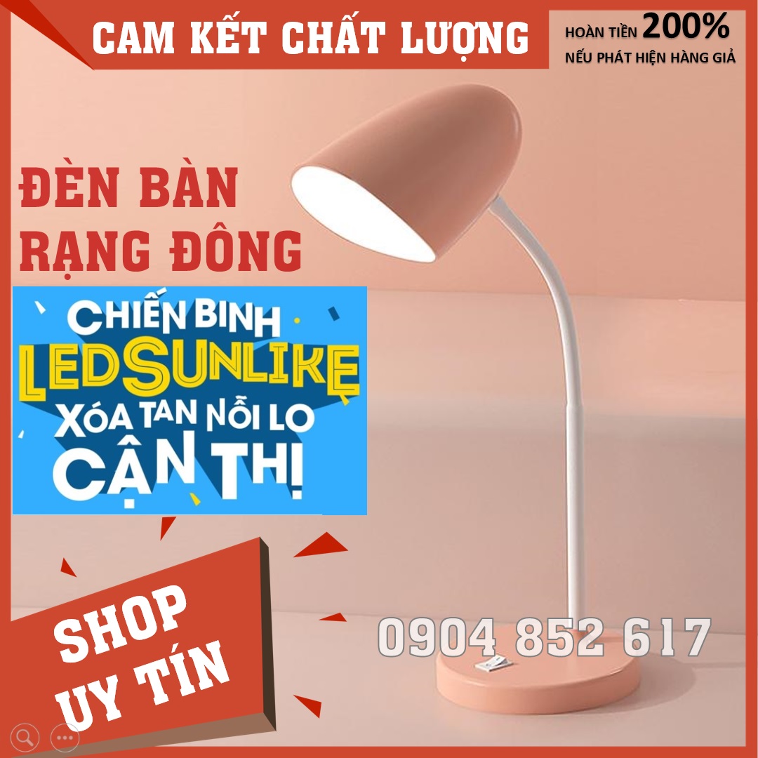 Đèn học chống cận Rạng Đông, công nghệ LED SUNLIKE, hàng chính hãng. RD-RL-38
