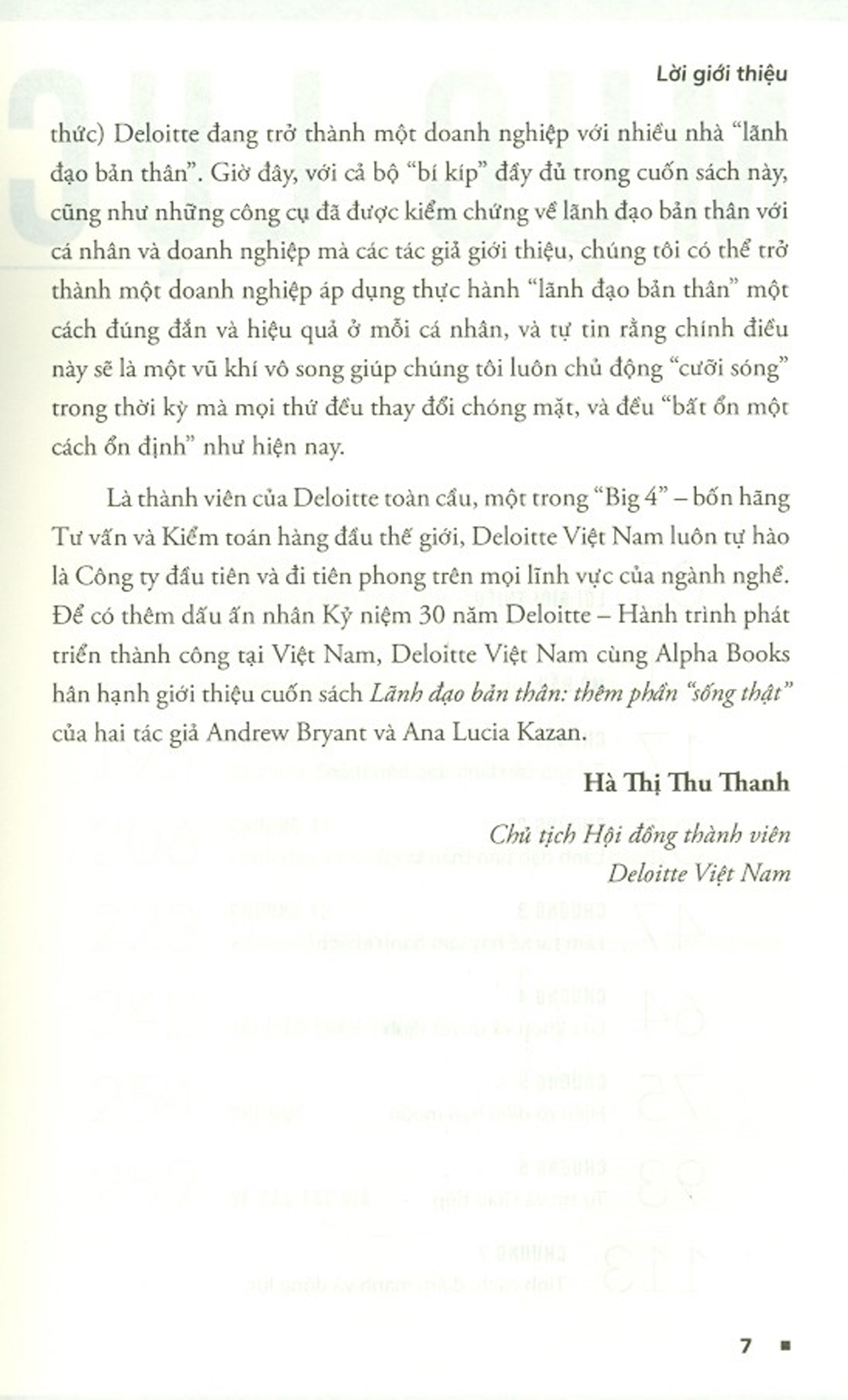 Lãnh Đạo Bản Thân