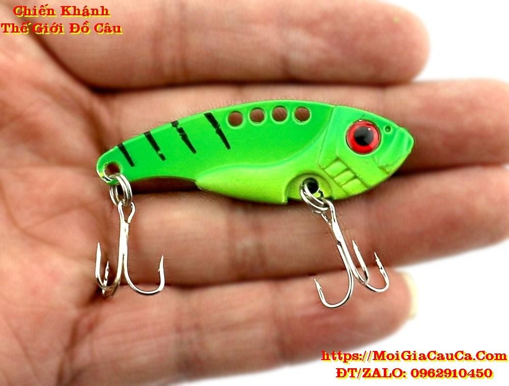 Mồi giả câu cá - VIB017 cá sắt giả (Đồ câu giá rẻ chất lượng)