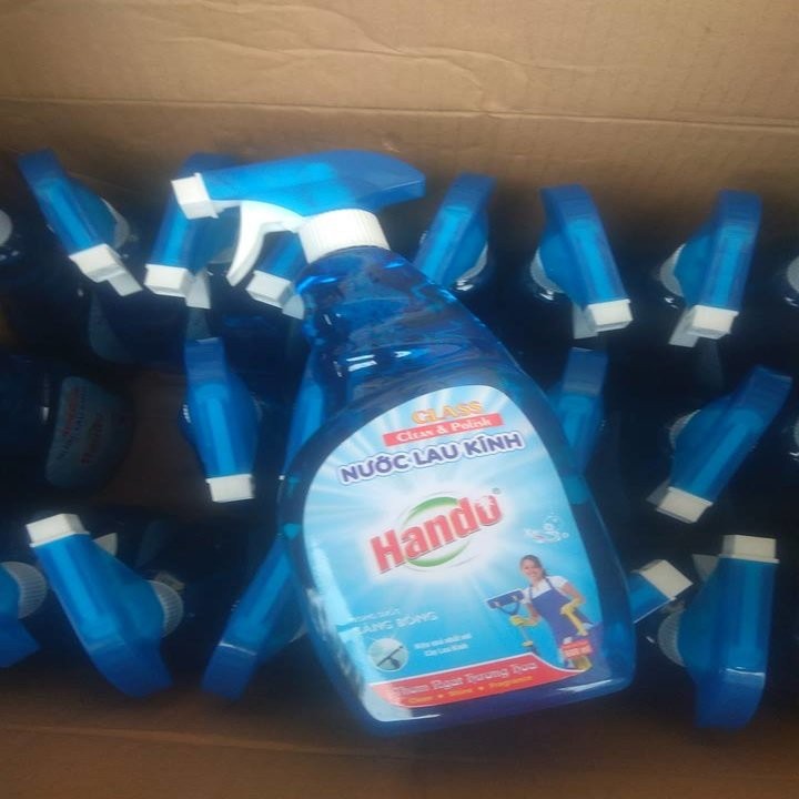 Nước lau kính thơm mát cao cấp 600ml
