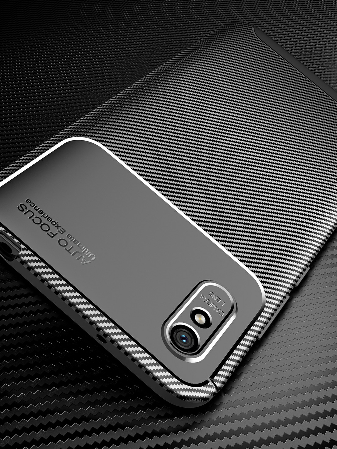 Ốp lưng Xiaomi Redmi 9A vân Rằn Ri hiệu Auto Focus cao cấp