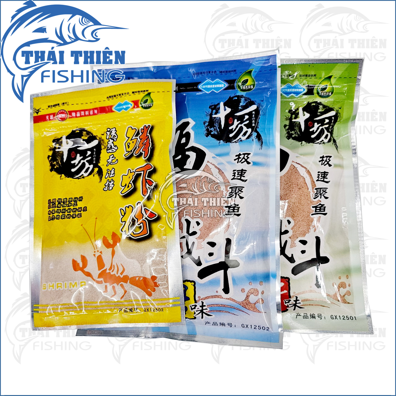 Mồi Đông Lạnh Câu Rô Phi GW Vị Tanh, Tôm, Gan