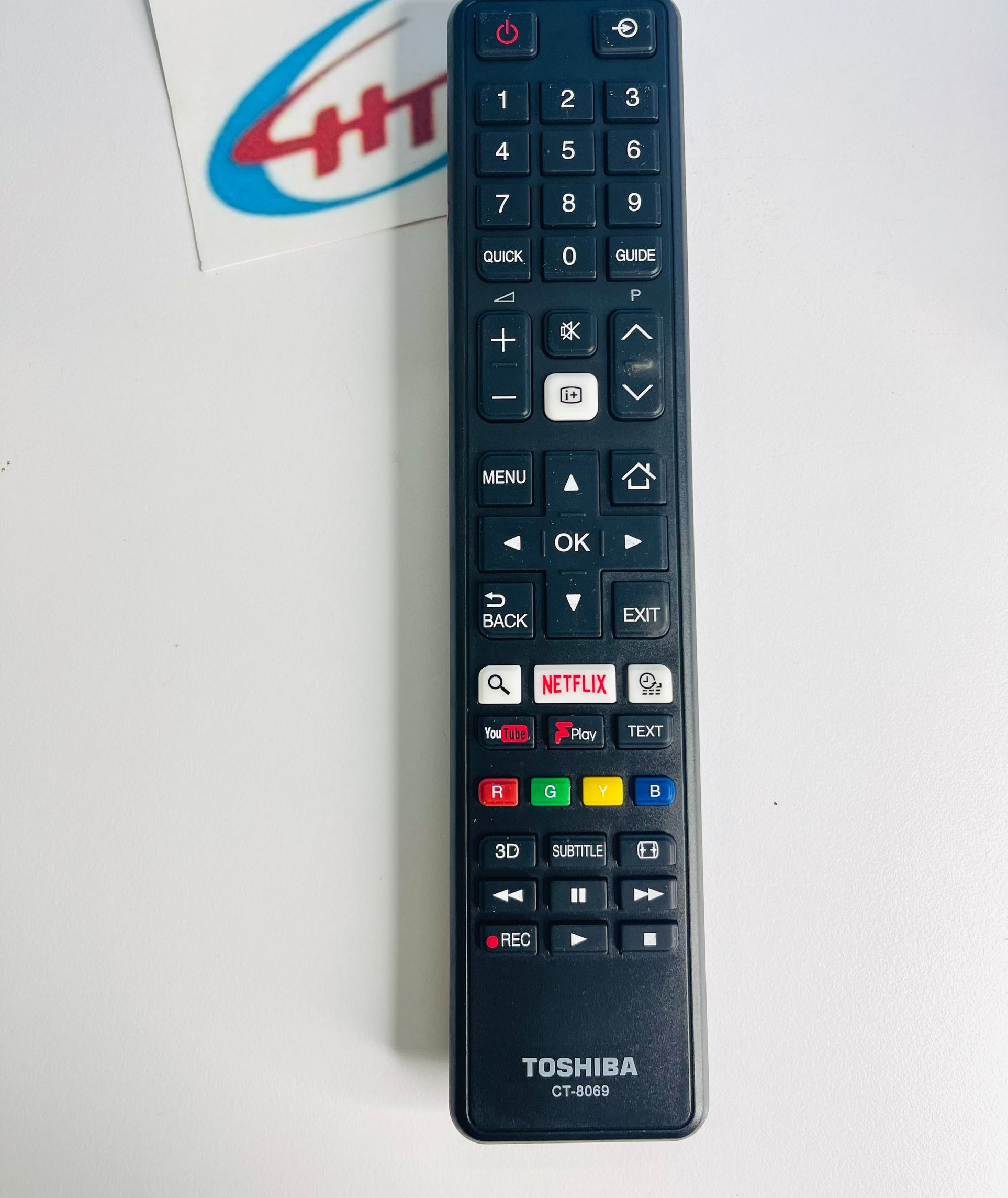 REMOTE TIVI TOSHIBA CT-8069