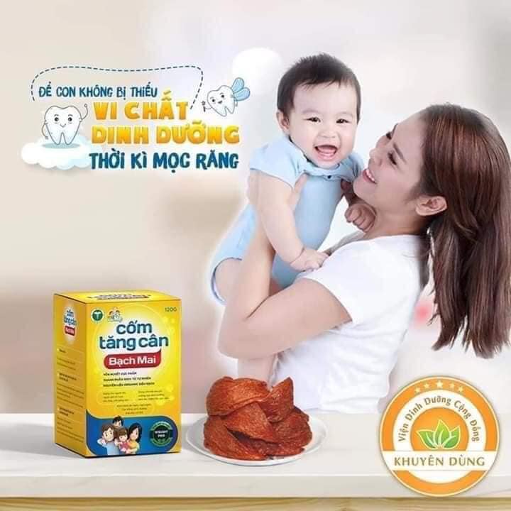 Cốm tăng cân Bạch Mai - Giúp tăng cường sức đề kháng