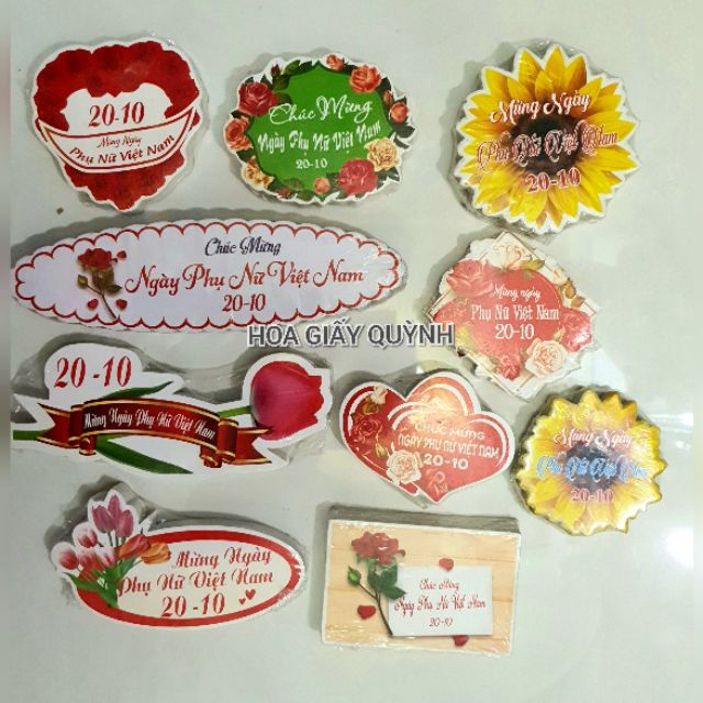 Thiệp Chữ Chúc mừng 20/10