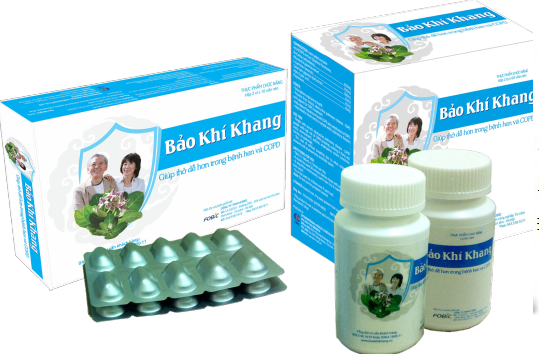 BẢO KHÍ KHANG (hộp 120v/2 Lọ)