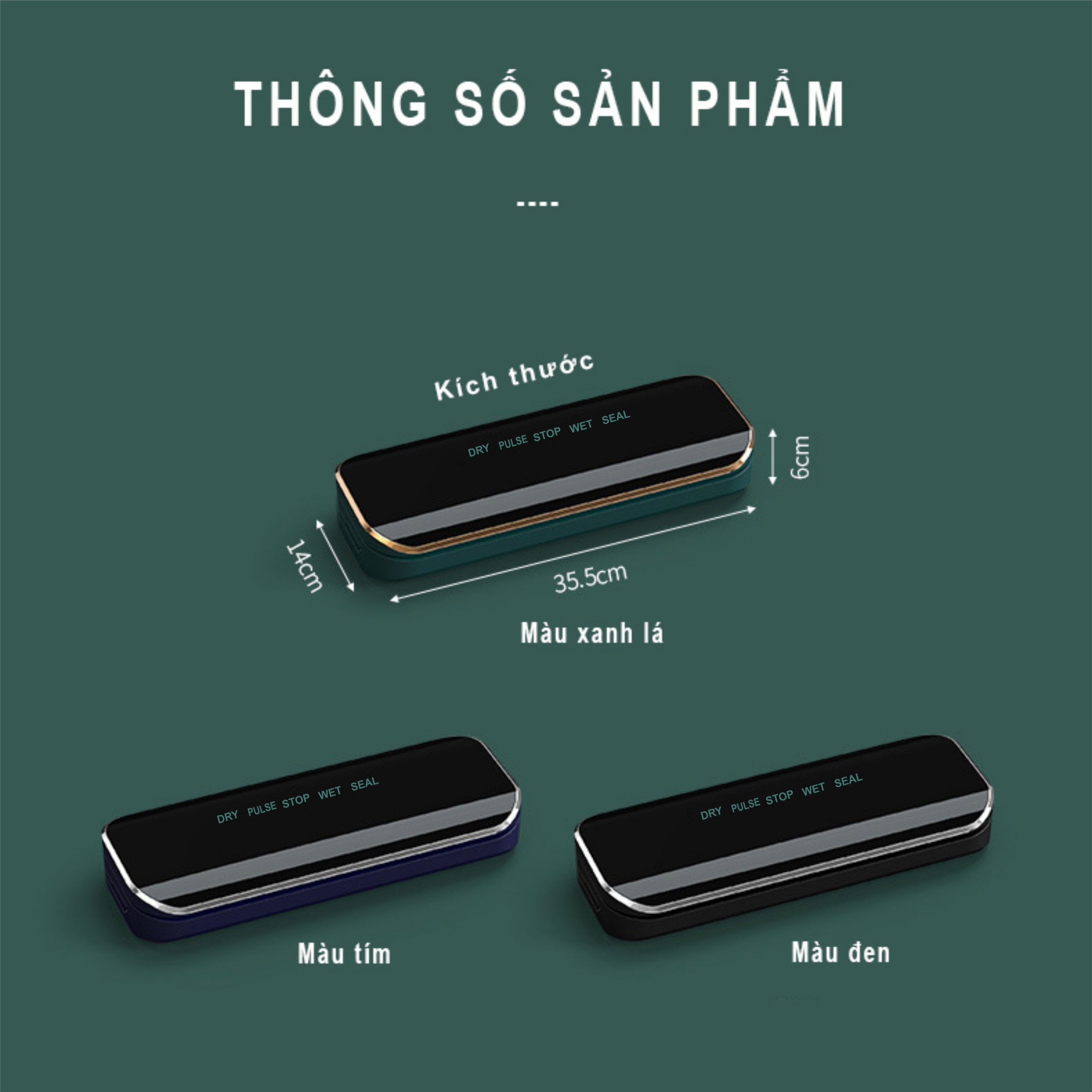 Máy Hút Chân Không Máy Hàn Miệng Túi Cao Cấp Đa Chức Năng
