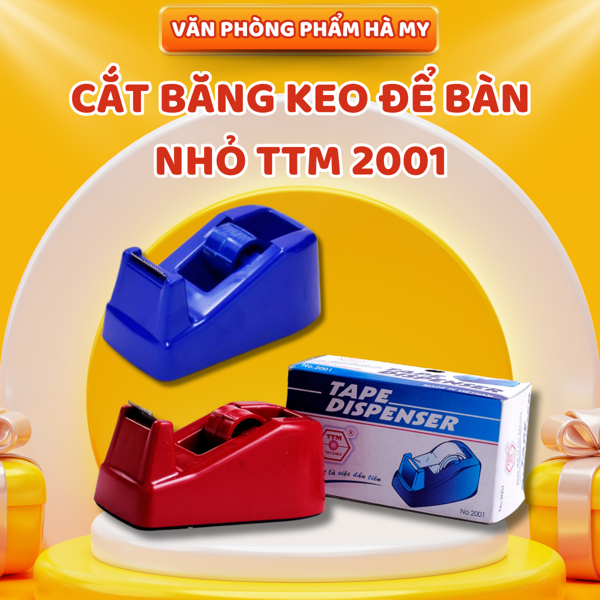 Cắt băng dính để bàn nhỏ TTM 2001