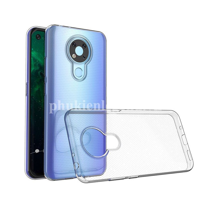 Ốp lưng Nokia 3.4 dẻo trong suốt (Loại đẹp)