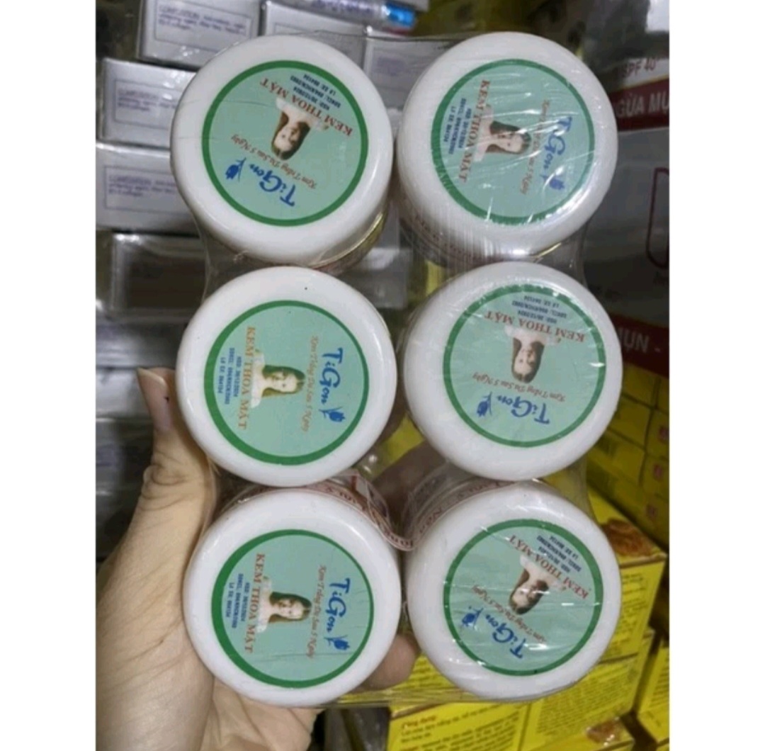 6HỘP KEM DƯỠNG TRẮNG DA TIGON 18G