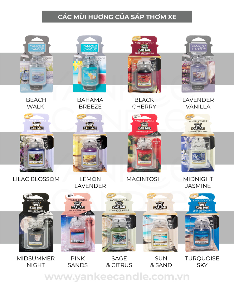 Sáp thơm xe Yankee Candle - Macintosh