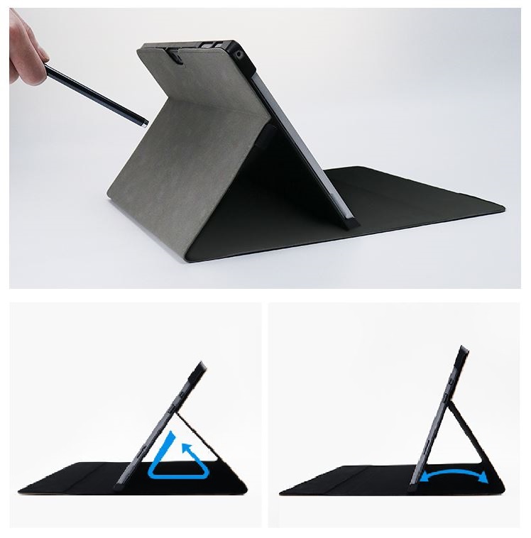 Bao Da Calstone Cho Surface Pro 4-5-6-7-7+/8/9/10 Surface GO 1-2-3( kèm túi phụ kiện )