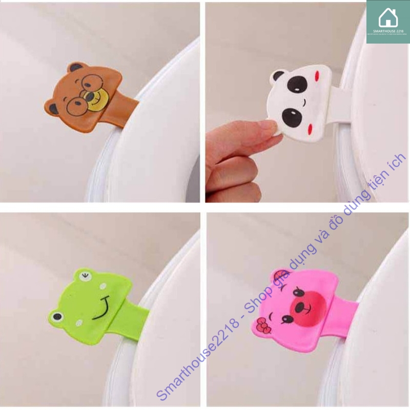 Tay cầm hỗ trợ đóng mở nắp bồn cầu