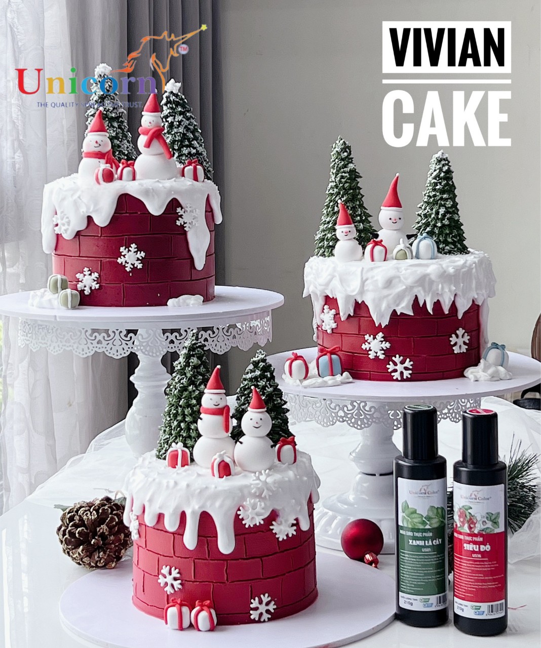 Unicorn Food Coloring 24 Bottle Colors (210g)