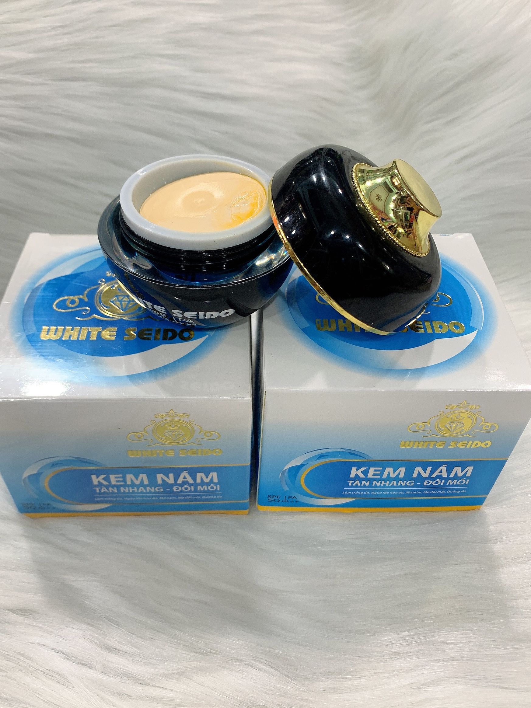 KEM WHITE SEIDO SẠCH NÁM TÀN NHANG ĐỒI MỒI 25GR