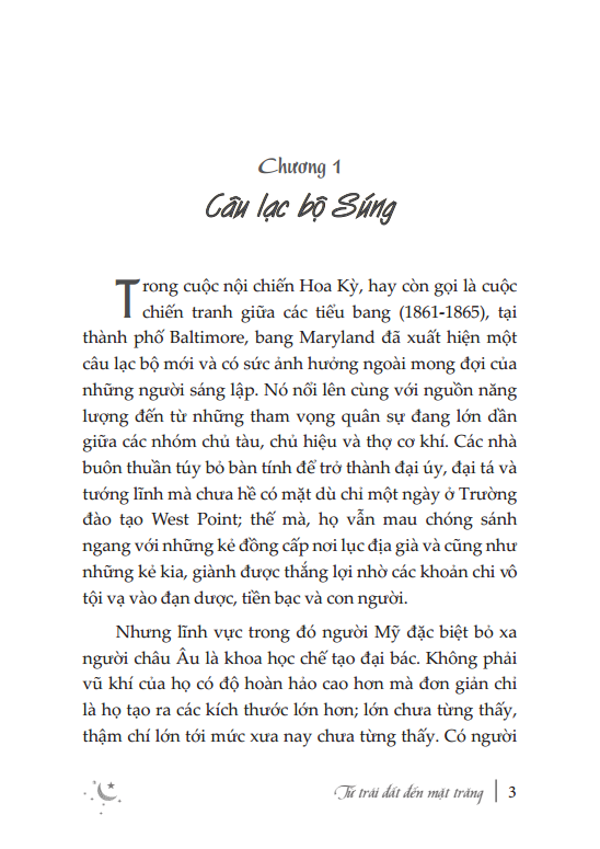 Sách - Từ trái đất đến mặt trăng ( Bìa Cứng )