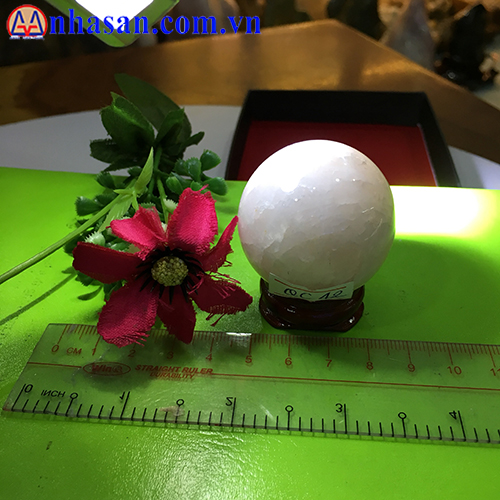 QUẢ CẦU ĐÁ THẠCH ANH-QC42