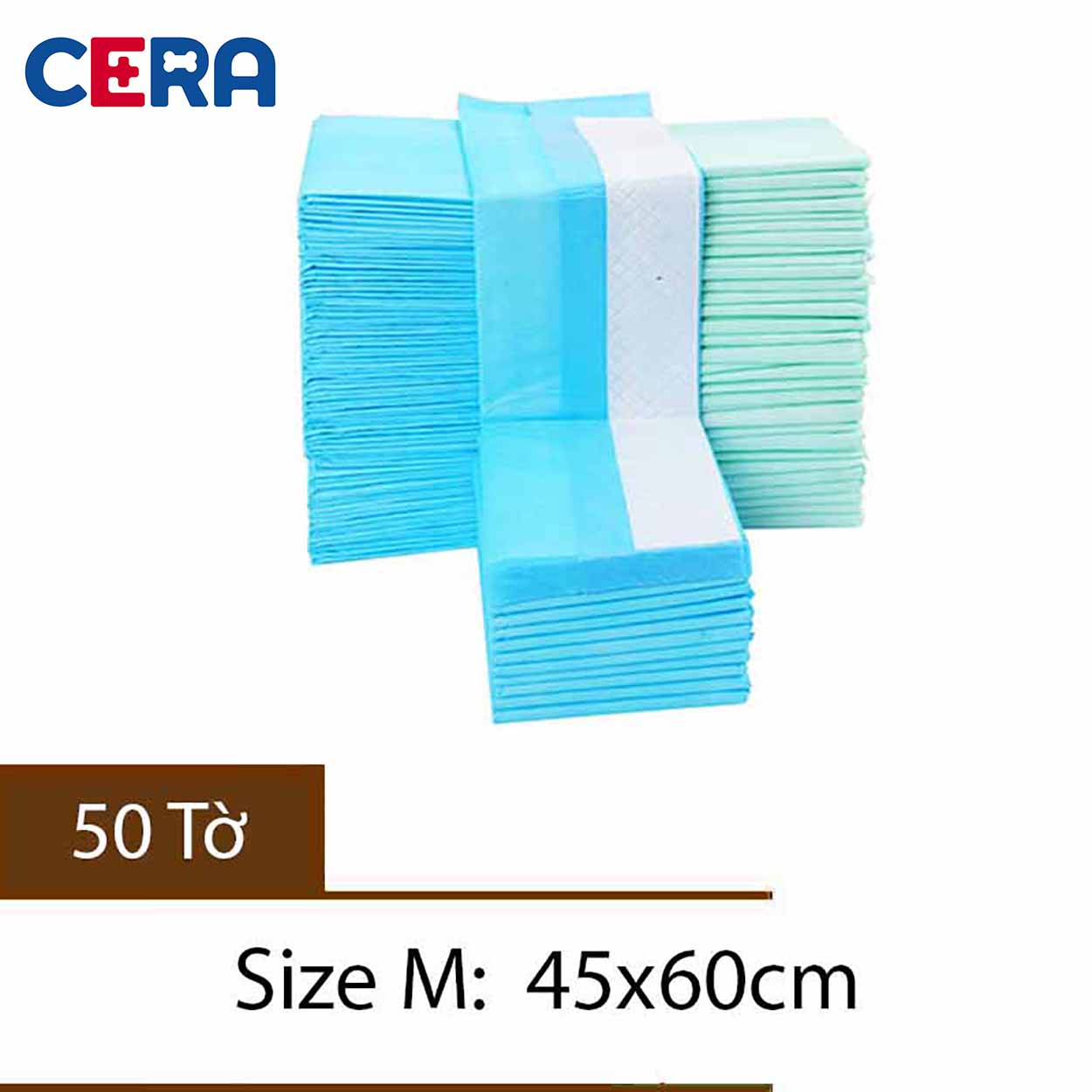 Tã Siêu Thấm Lót Chuồng Cho Thú Cưng (Bộ 10 tấm)