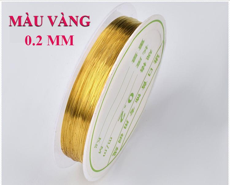 Cuộn dây đồng trang trí móng tay