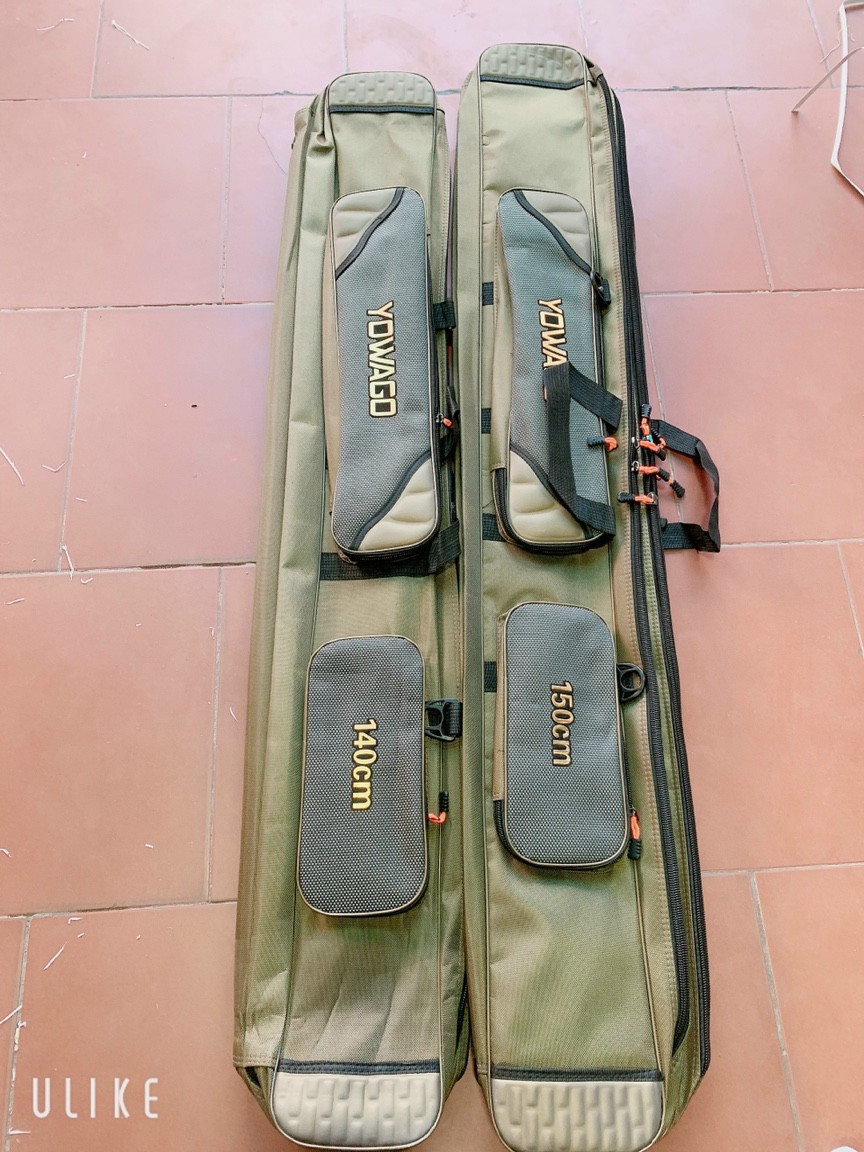 Bao đựng cần câu, túi đựng cần câu WOWAGO có đủ size 90cm 1m2 và 1m3