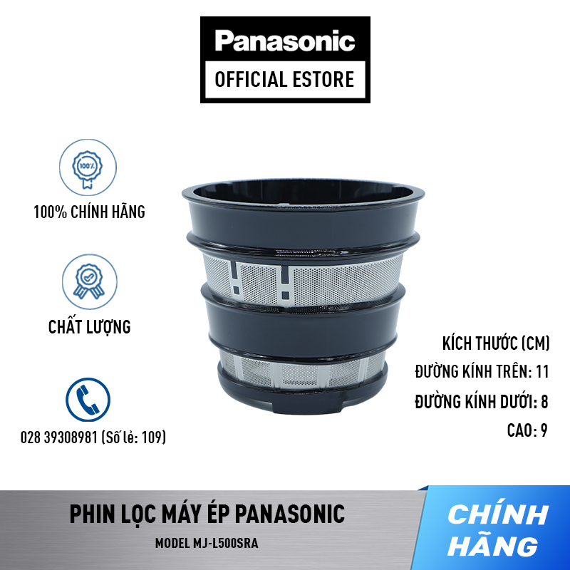 Lưới lọc máy ép chậm panasonic model mj-l500sra - phụ kiện máy ép chậm l500sra