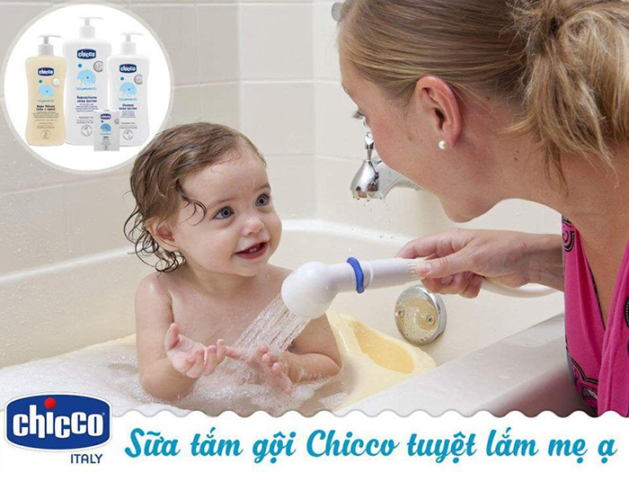 Sữa tắm Chicco hoa cúc 500ml