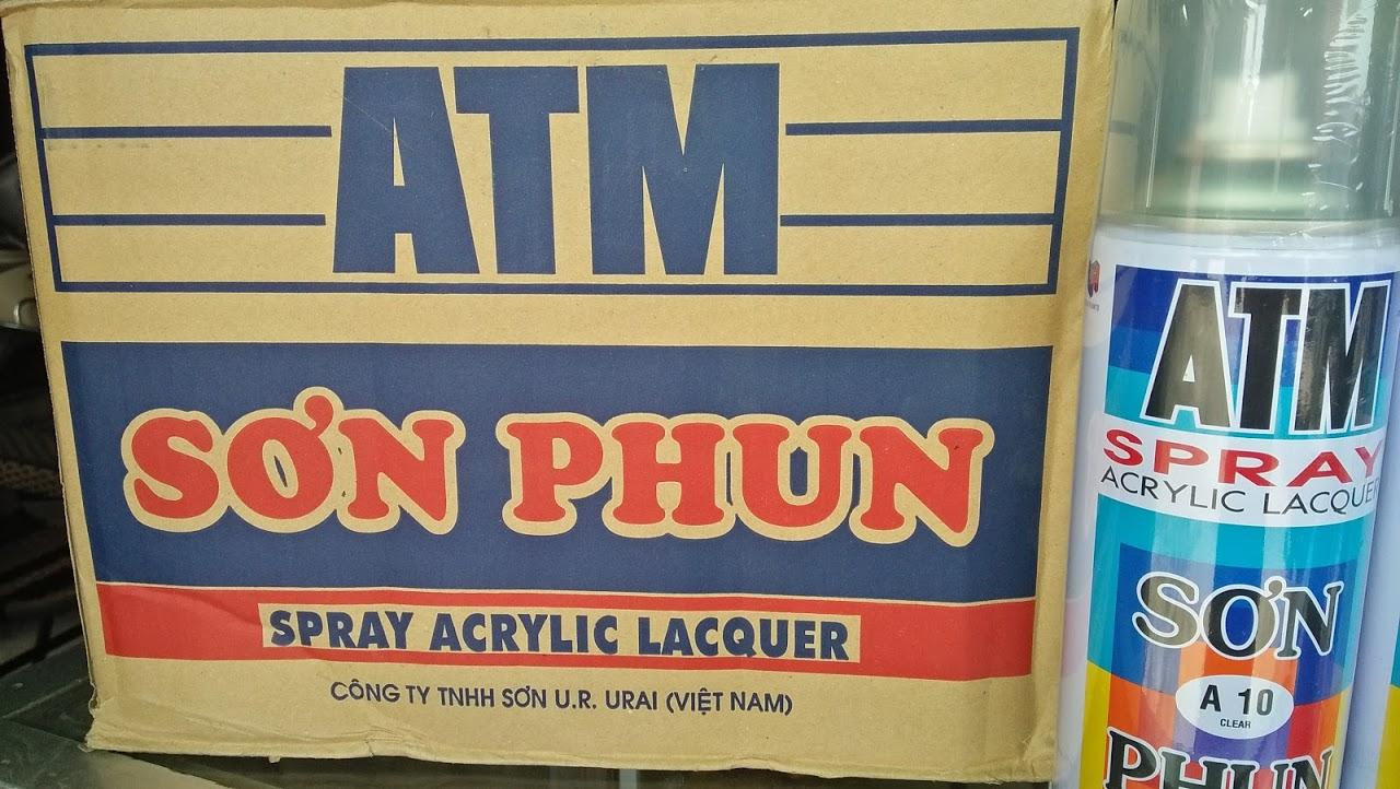 Sơn xịt bóng ATM A10