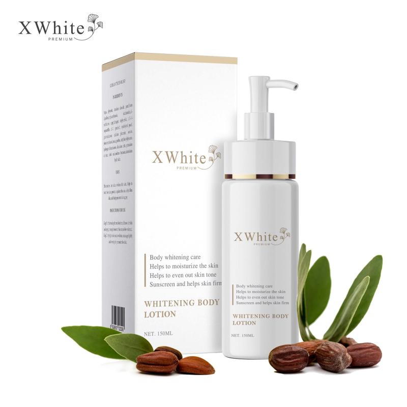 Kem body dưỡng trắng an toàn Xwhite được chuyên gia da liễu khuyên dùng 150ml - Whitening Body Lotion cao cấp