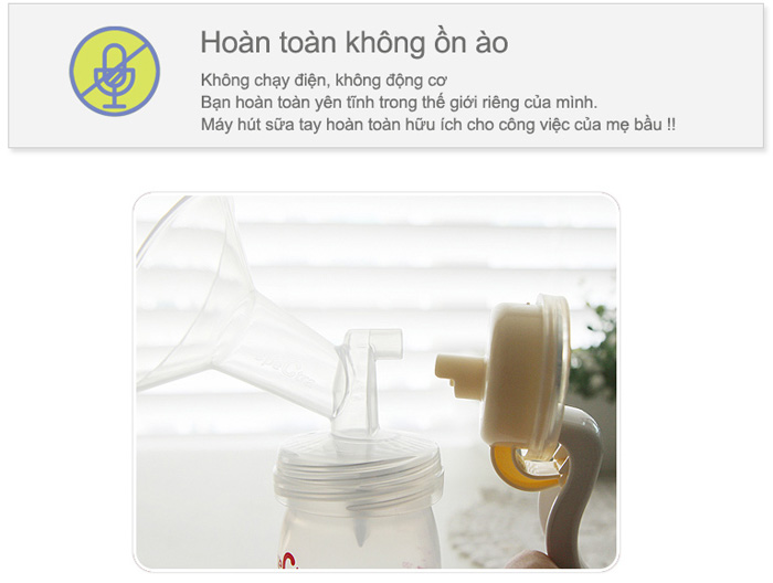 Máy hút sữa bằng tay Spectra Wide