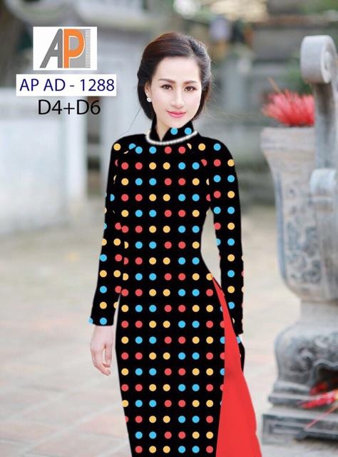 [HCM]Vải áo dài chấm bi