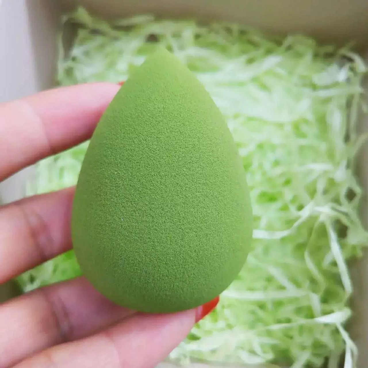 Set bông mút trang điểm trái bơ  Set bông mút trái bơ MAFFICK siêu cute đáng yêu