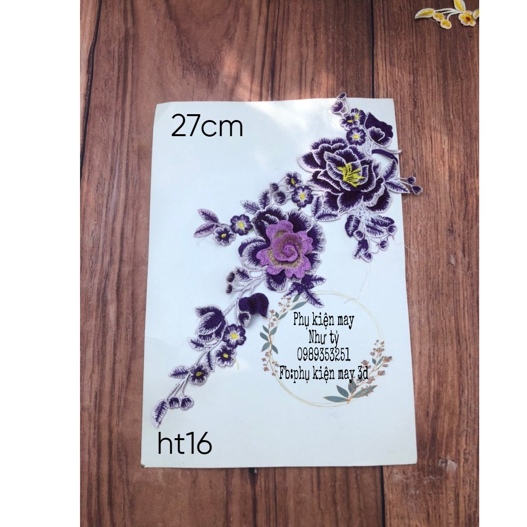 ren thêu xinh xắn 27cm
