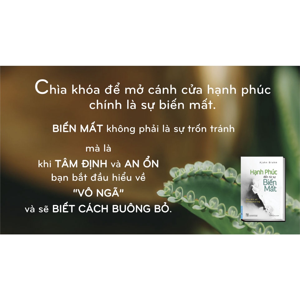 First News - Sách Hạnh Phúc Đến Từ Sự Biến Mất