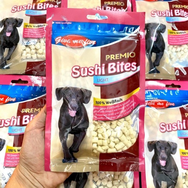 Phô mai mềm dạng viên cho chó mèo Sushi Bites