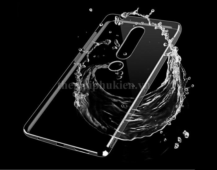 Ốp lưng silicon dẻo trong suốt Nokia X5 2018 siêu mỏng 0.6mm