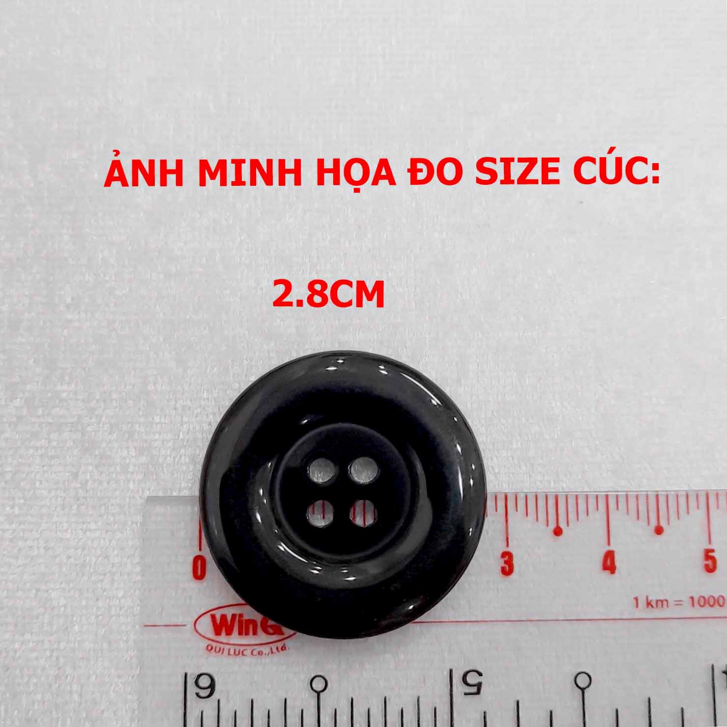 Cúc áo dạ,Khuy áo khoác dài,Nút áo vest size lớn đính kết trang phục quần áo nam nữ nhiều size từ 1.8CM ĐẾN 3.8CM