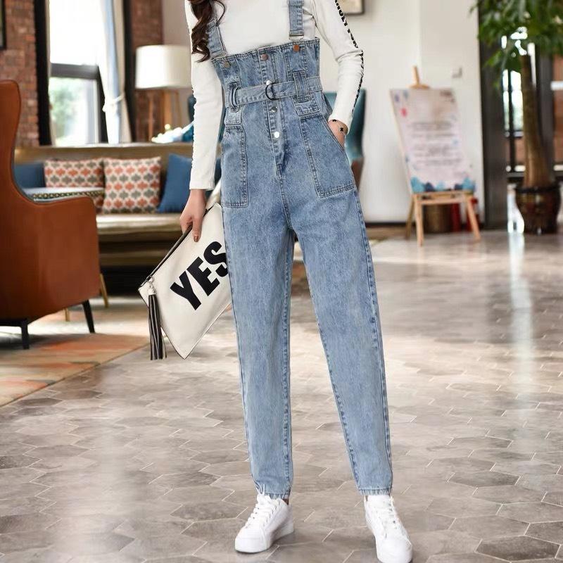 quần yếm jin thắt lưng cực chất