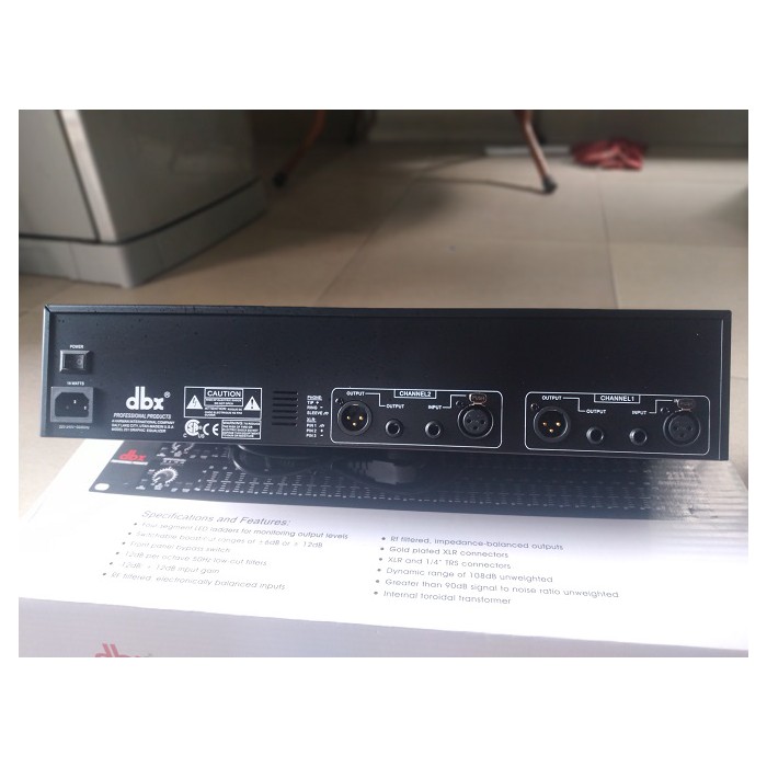 Lọc âm thanh equalizer Nanomax  dbx231,dbx231s