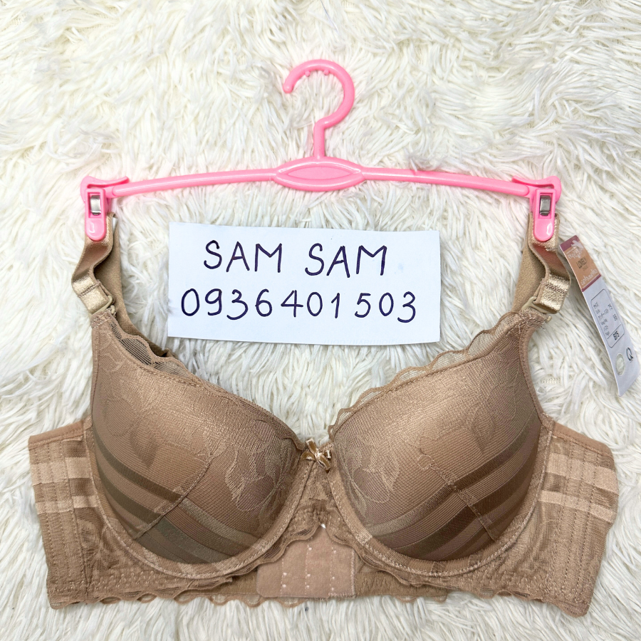 Áo lót mút vừa áo ngực ren mút dày 4 móc cài có gọng nâng ngực che mỡ lưng hàng vnxk xịn al1130