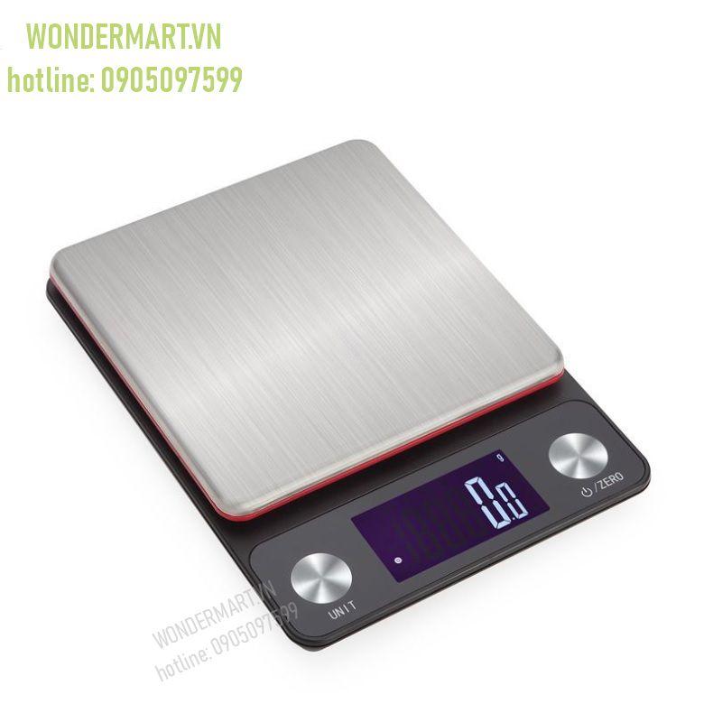 Electronic Kitchen Scale CX-K21 muti purpose 5kg 0.1g large stainless steel surface touch buttons