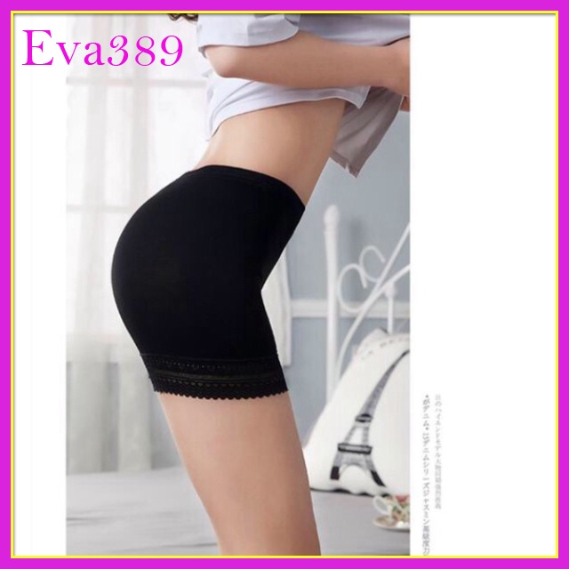 Quần mặc váy cotton pha ren xinh yêu