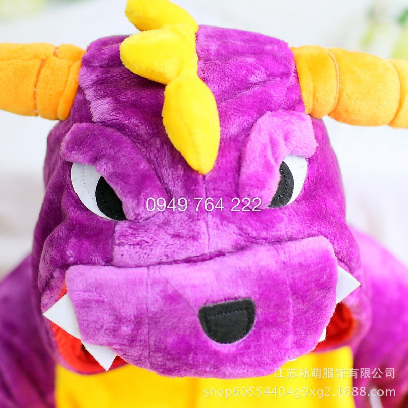 Bộ Đồ Thú Rồng Tím 💜 Bộ Đồ Thú Giá Rẻ